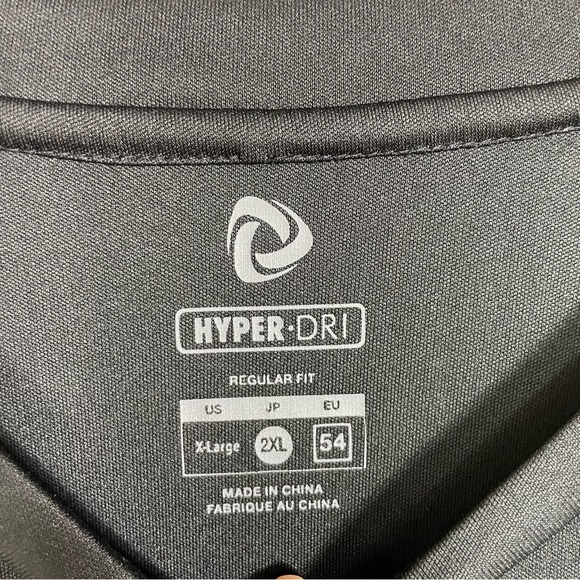 Tesla Hyper-Dri Regular Fit Black Performance Wear Tee Size XL - Picture 3 of 8